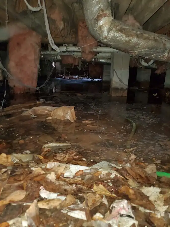Crawl space flood assessment for Leak Detection & Repair in South Euclid