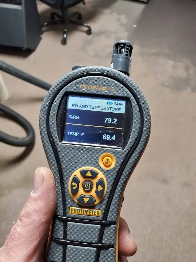 Moisture meter humidity assessment for Fire & Smoke Damage Restoration in South Euclid